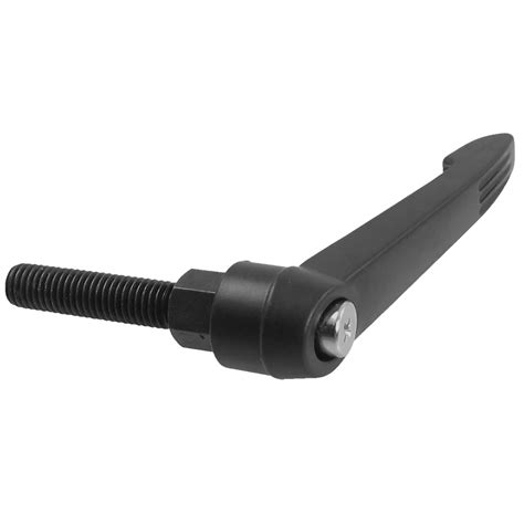 cnc machine adjustable lever black|Machine Knobs .